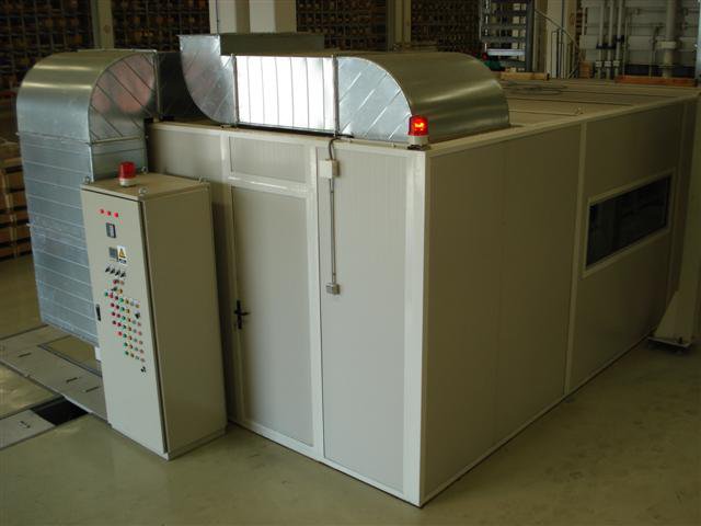 Ηχομόνωση block αντλιών στο εργοστάσιο προφίλ αλουμινίου της εταιρίας COSMOS PROFIL στη Λάρισα